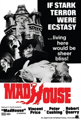 Madhouse movie posters (1974) tote bag