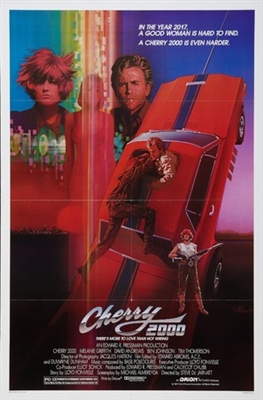 Cherry 2000 movie posters (1987) wooden framed poster
