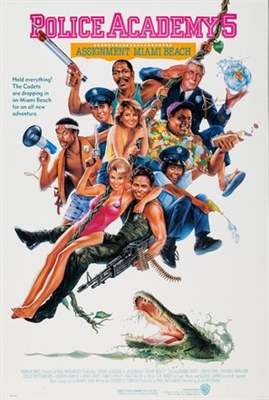 Police Academy 5: Assignment: Miami Beach movie posters (1988) mug