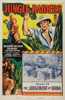 Jungle Raiders movie poster (1945) canvas poster