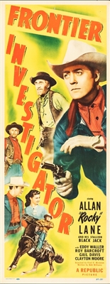 Frontier Investigator movie posters (1949) poster