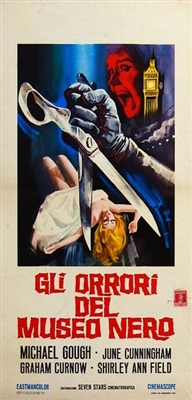 Horrors of the Black Museum movie posters (1959) pillow