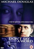 Don't Say A Word movie posters (2001) Tank Top #3543936
