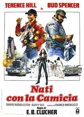 Nati con la camicia movie posters (1983) canvas poster