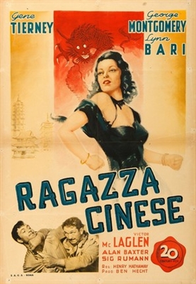 China Girl movie posters (1942) poster