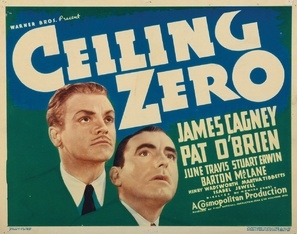 Ceiling Zero movie posters (1936) wooden framed poster