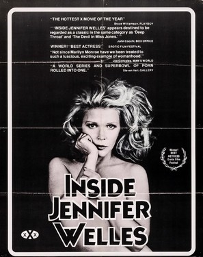 Inside Jennifer Welles movie posters (1977) poster with hanger