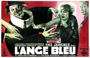 Der blaue Engel movie posters (1930) wooden framed poster