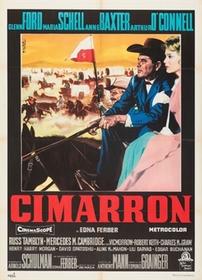 Cimarron movie posters (1960) Mouse Pad MOV_1799552