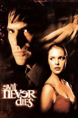 Evil Never Dies movie posters (2003) wooden framed poster