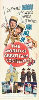 The World of Abbott and Costello movie poster (1965) t-shirt