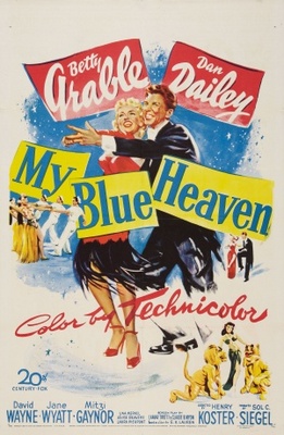 My Blue Heaven movie poster (1950) poster