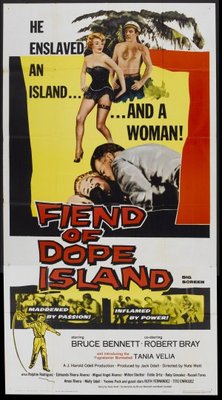 Fiend of Dope Island movie poster (1961) canvas poster