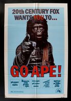 Planet of the Apes movie poster (1968) t-shirt #664803