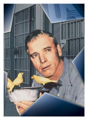 Birdman of Alcatraz movie poster (1962) metal framed poster
