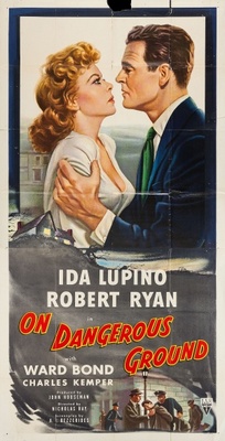 On Dangerous Ground movie poster (1952) canvas poster