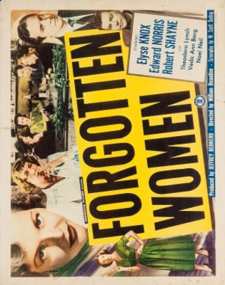 Forgotten Women movie poster (1949) metal framed poster