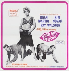Kiss Me, Stupid movie posters (1964) t-shirt