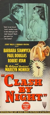 Clash by Night movie posters (1952) t-shirt