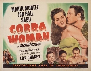 Cobra Woman movie posters (1944) mouse pad