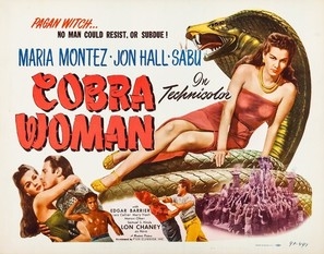 Cobra Woman movie posters (1944) poster
