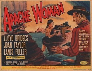 Apache Woman movie posters (1955) poster with hanger