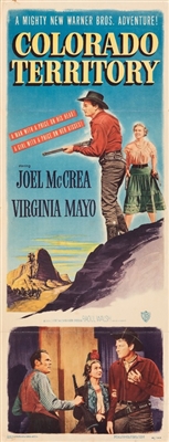 Colorado Territory movie posters (1949) pillow