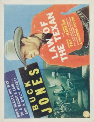 Law of the Texan movie poster (1938) Stickers MOV_1801635d