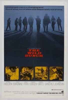 The Wild Bunch movie poster (1969) poster with hanger