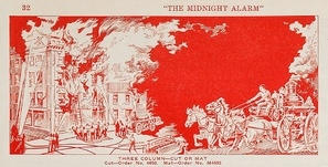The Midnight Alarm movie posters (1923) poster with hanger