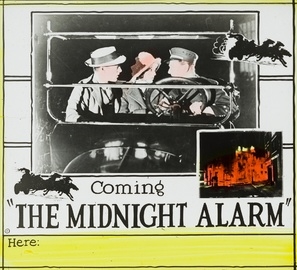 The Midnight Alarm movie posters (1923) wood print