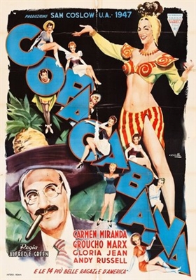 Copacabana movie posters (1947) Tank Top