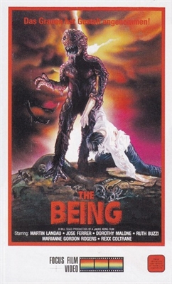 The Being movie posters (1983) wood print