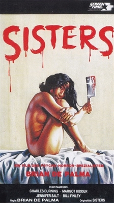 Sisters movie posters (1973) metal framed poster