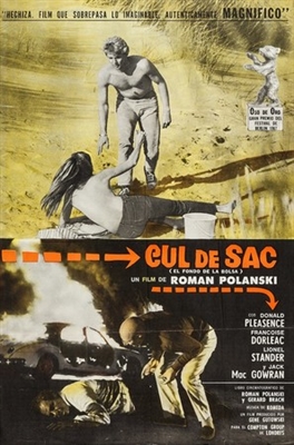 Cul-de-sac movie posters (1966) t-shirt