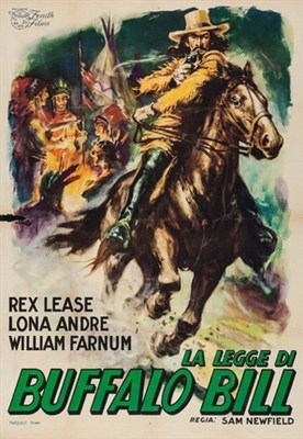 Custer's Last Stand movie posters (1936) wood print
