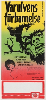 The Curse of the Werewolf movie posters (1961) wooden framed poster