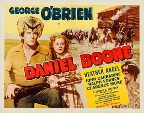 Daniel Boone movie posters (1936) poster with hanger