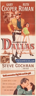 Dallas movie posters (1950) metal framed poster