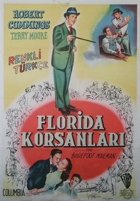 The Barefoot Mailman movie posters (1951) canvas poster