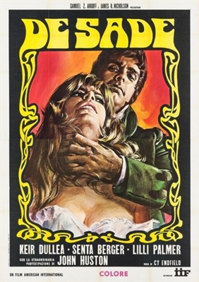 De Sade movie posters (1969) Stickers MOV_1804708
