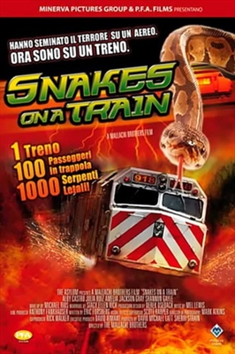 Snakes on a Train movie posters (2006) puzzle MOV_1805169