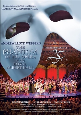 The Phantom of the Opera at the Royal Albert Hall movie posters (2011) wood print