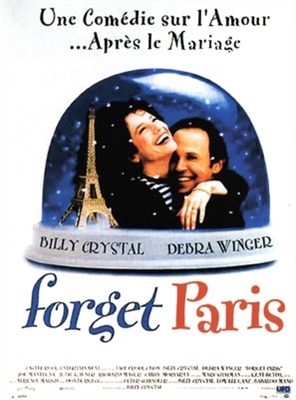 Forget Paris movie posters (1995) pillow