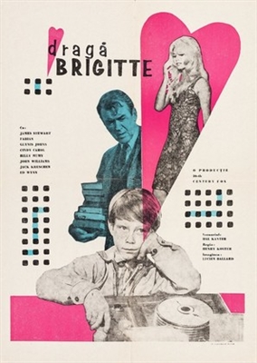 Dear Brigitte movie posters (1965) hoodie
