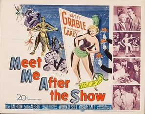 Meet Me After the Show movie posters (1951) pillow