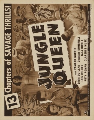 Jungle Queen movie poster (1945) Longsleeve T-shirt