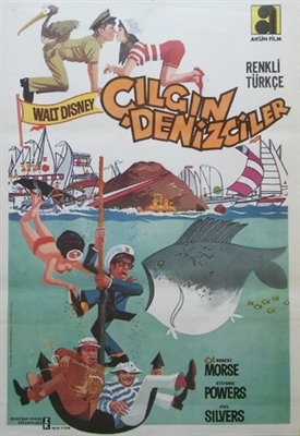 The Boatniks movie posters (1970) metal framed poster