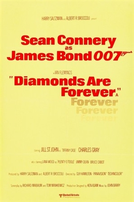 Diamonds Are Forever movie posters (1971) puzzle MOV_1806806