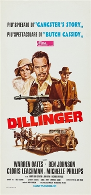 Dillinger movie posters (1973) mouse pad